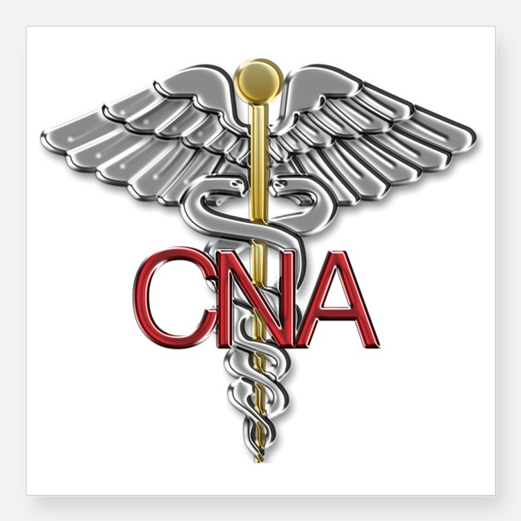 cna_medical_symbol_square_sticker_3_x_3